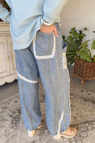 Baker Street Pants Dk Denim Pants Mittoshop