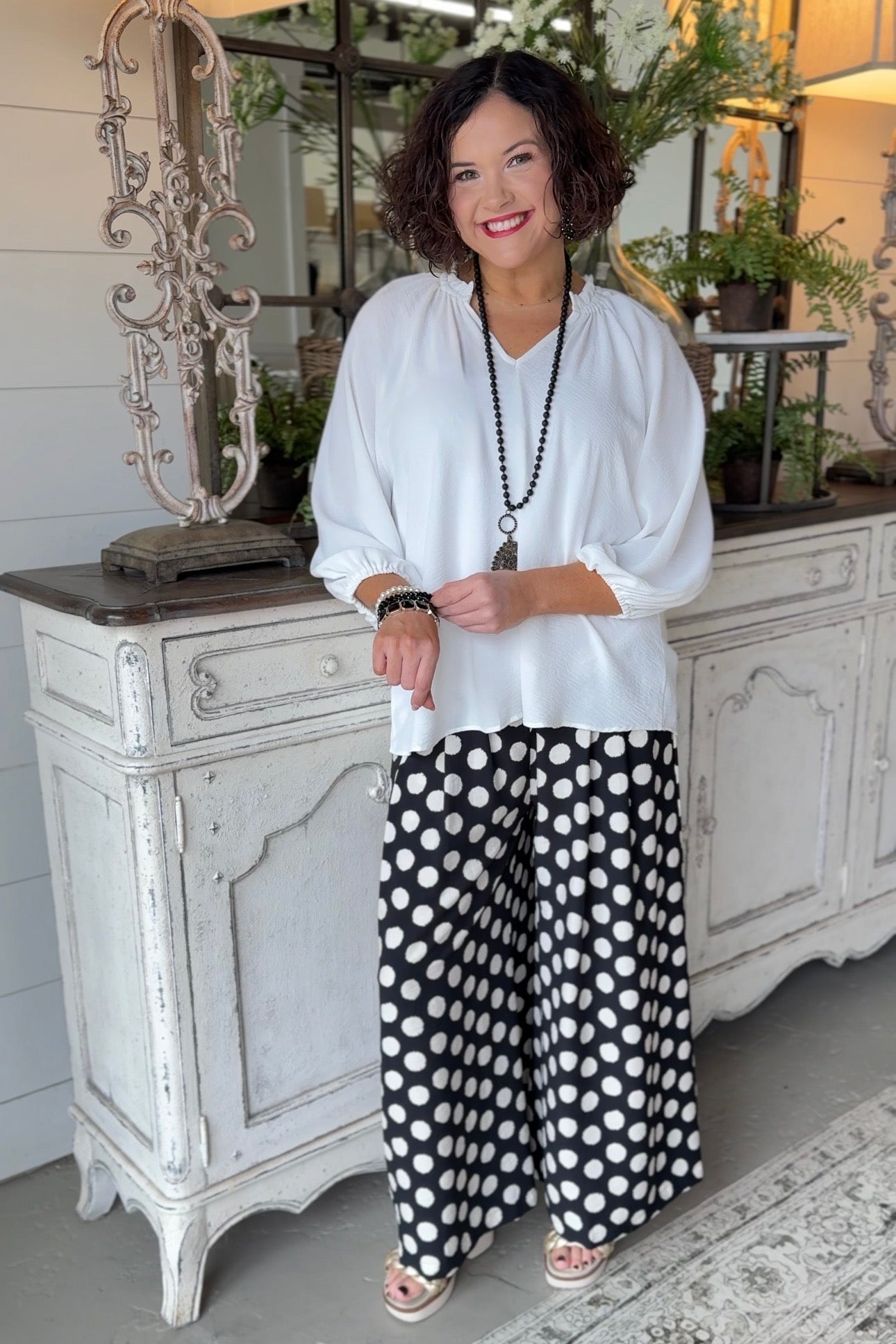 Dottie Pants Black by Umgee RESTOCK Soon – carol's boutique