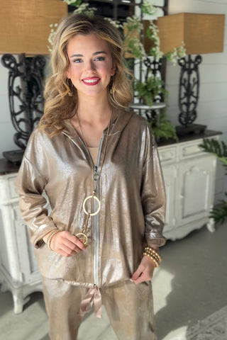 Liza Jacket Gold Jacket Urban Mangoz