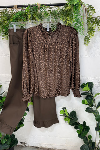 Jessica Top Brown