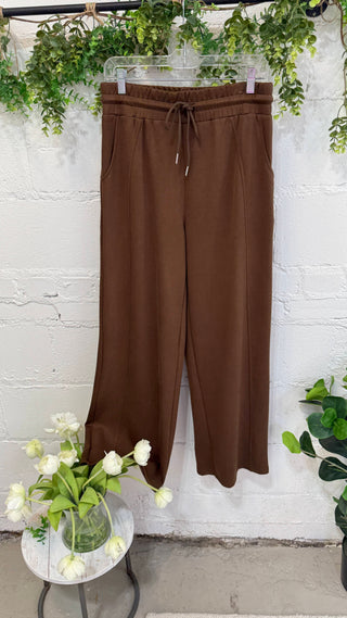 Easy Going Pants Coco Brown by Umgee