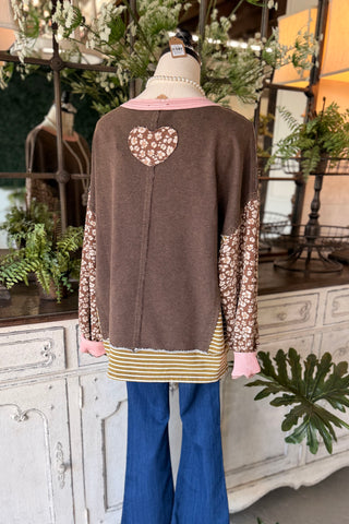 Transitions Top Coffee by Easel Shirts & Tops Easel