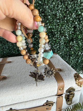 Sammi Bracelet Set Earthtone