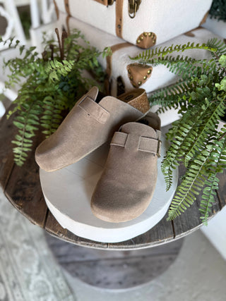 Maire Clogs Dk Taupe by Yellow Box Shoes Yellow Box