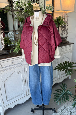 Elite Jacket Burgundy