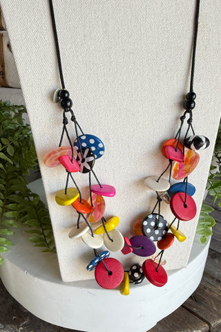 Prismatic Necklace Multi