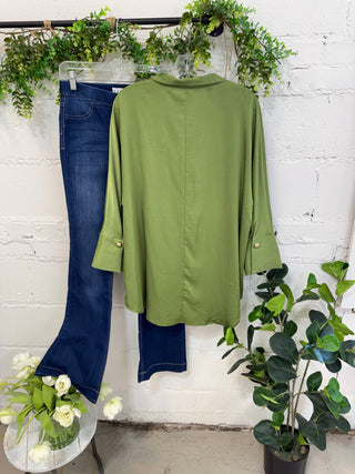 Buffy Top Green