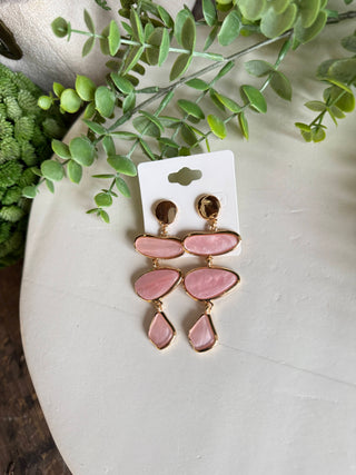 Bombshell Earrings Pink Earrings Whats Hot Jewelry