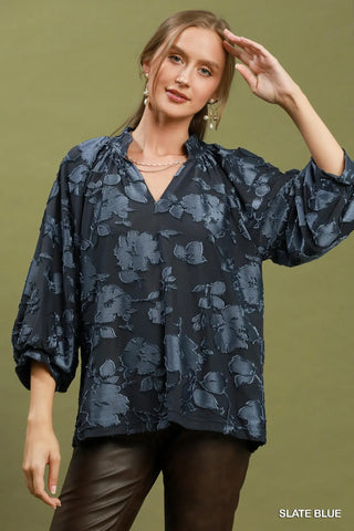 Fetching Top Slate by Umgee Shirts & Tops Umgee