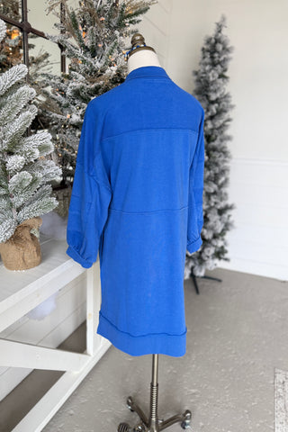 Bow Tie Dress Blue by Jodifl Dresses Jodifl