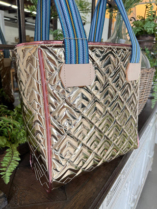 Evadney Classic Tote Gold by Consuela Handbags Consuela