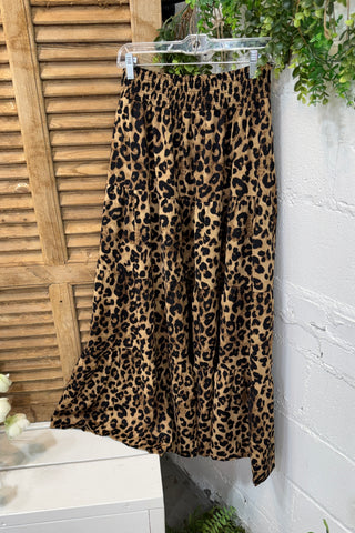Athens Skirt Leopard by Oddi