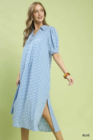 Cotton State Midi Dress Lemon by Umgee