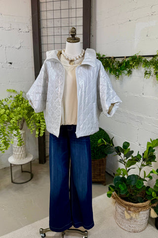 Affluent Jacket Silver