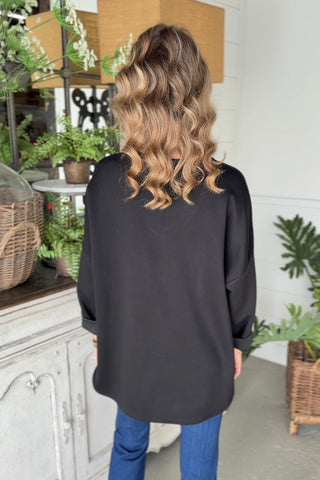 Get Your Kicks Black Shirts & Tops D Style