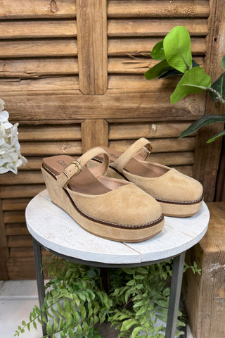 Me Time Wedge Camel by Corky’s
