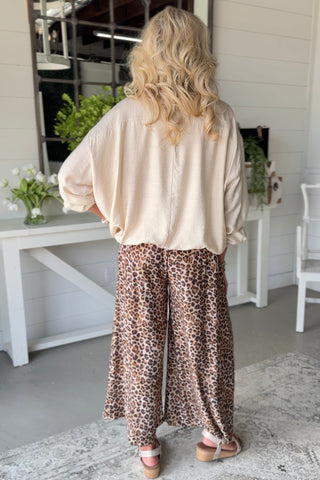 Emma Oatmeal by Umgee Shirts & Tops Umgee