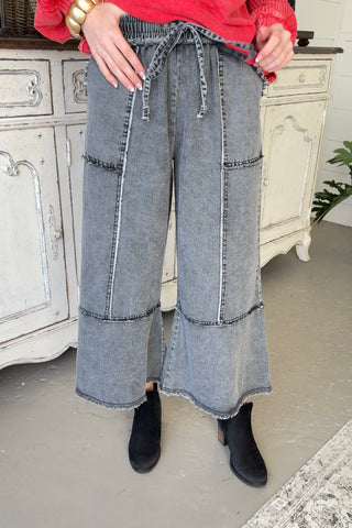 Becky Pants Denim Pants Sage+Fig