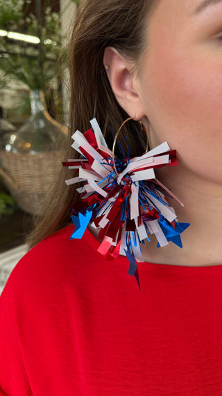 American Cheer Earrings Earrings Chic Cool