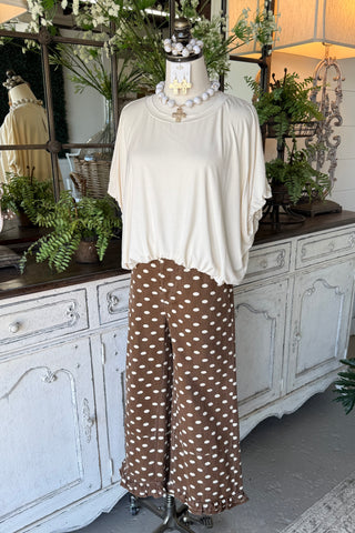 Warner Pants Brown by Jodifl