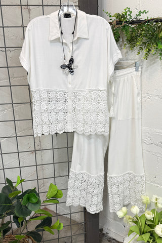 Celeste Top Off White