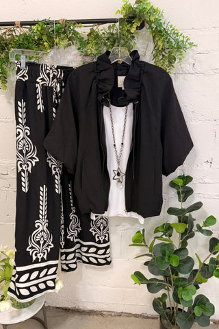 Elements Jacket Black by Umgee