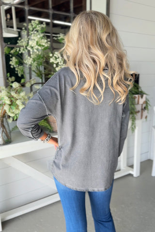 Metallic Dreams Charcoal Shirts & Tops GI Studio