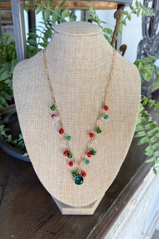 Jingle Necklace Gold by Pink Panache Necklaces Pink Panache