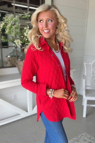 Mend Me Jacket Red Jacket See And Be Seen