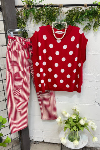 Standout Sweater Red