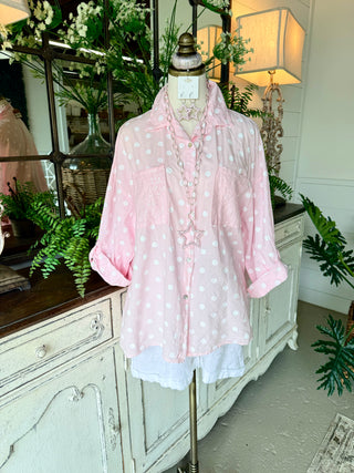 Gia Top Pink Shirts & Tops Miss Carla