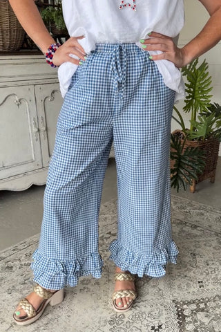 Checkmate Pants Blue