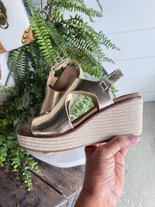 Steppin Out Gold by Corky’s Shoes Corky's Footwear