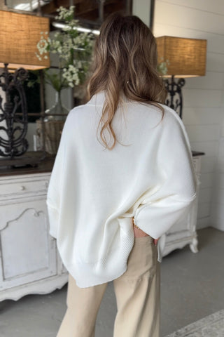 Tiffany Sweater Ivory Shirts & Tops Zenana