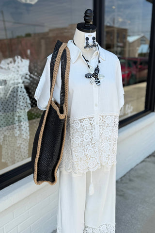 Celeste Top Off White