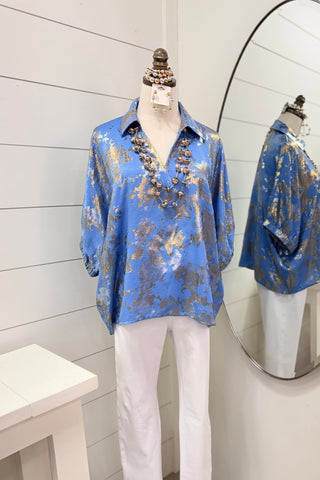 Shimmy Shine Blue Mix by Jodifl limited stock Shirts & Tops Jodifl