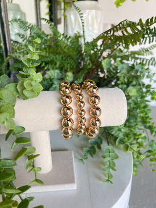 Stylin Bracelets Shiny Gold Bracelets SM Style