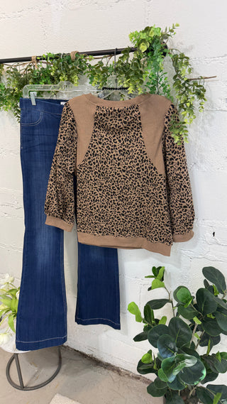 Lynx Top Taupe by Umgee Shirts & Tops Umgee