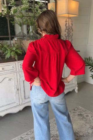 Devon Top Red by Jodifl