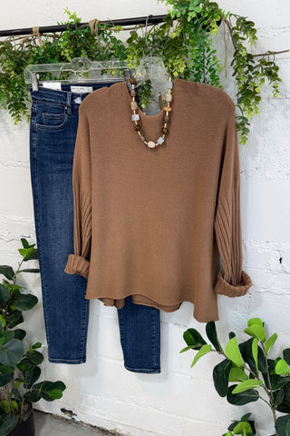 Outer Banks Sweater Chocolate Sole Luna