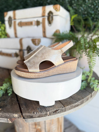 Volta II Sandal Washed Gold by Corky’s Sandal Corky's Footwear
