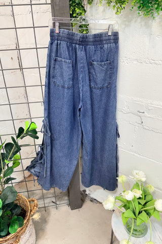 Side Shuffle Pants Denim Pants Sage & Fig