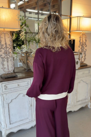 Clark Top Plum by Entro