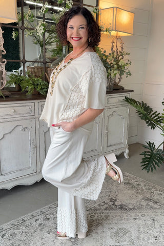 Donovan Top Natural by J Her Shirts & Tops J Her