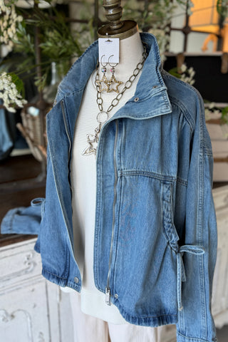 Gilbert Denim Jacket Medium Wash