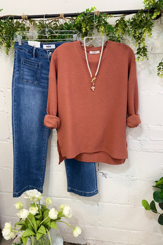 Jamie Top Rose Shirts & Tops Tres Bien