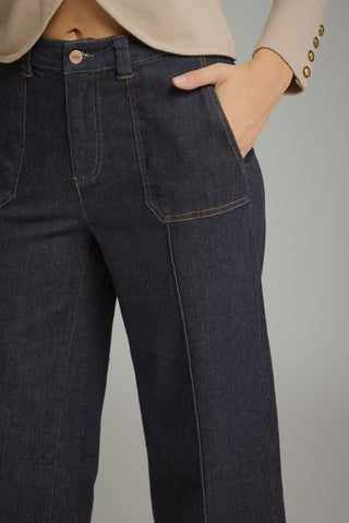 Aleena Pants Dk Denim by Entro Pants Entro