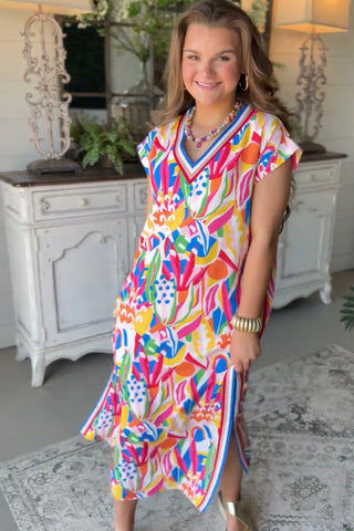 Vibrance Dress Orange Yellow by Jodifl Dresses Jodifl