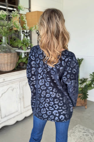 Hidden Image Navy sweater Oz