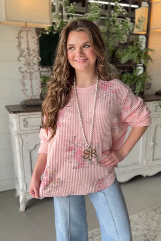 Wishful Top Pink by Easel Shirts & Tops Easel